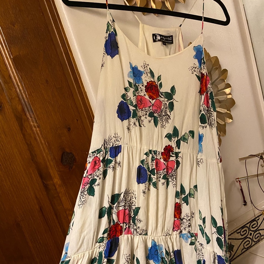 long floral dress